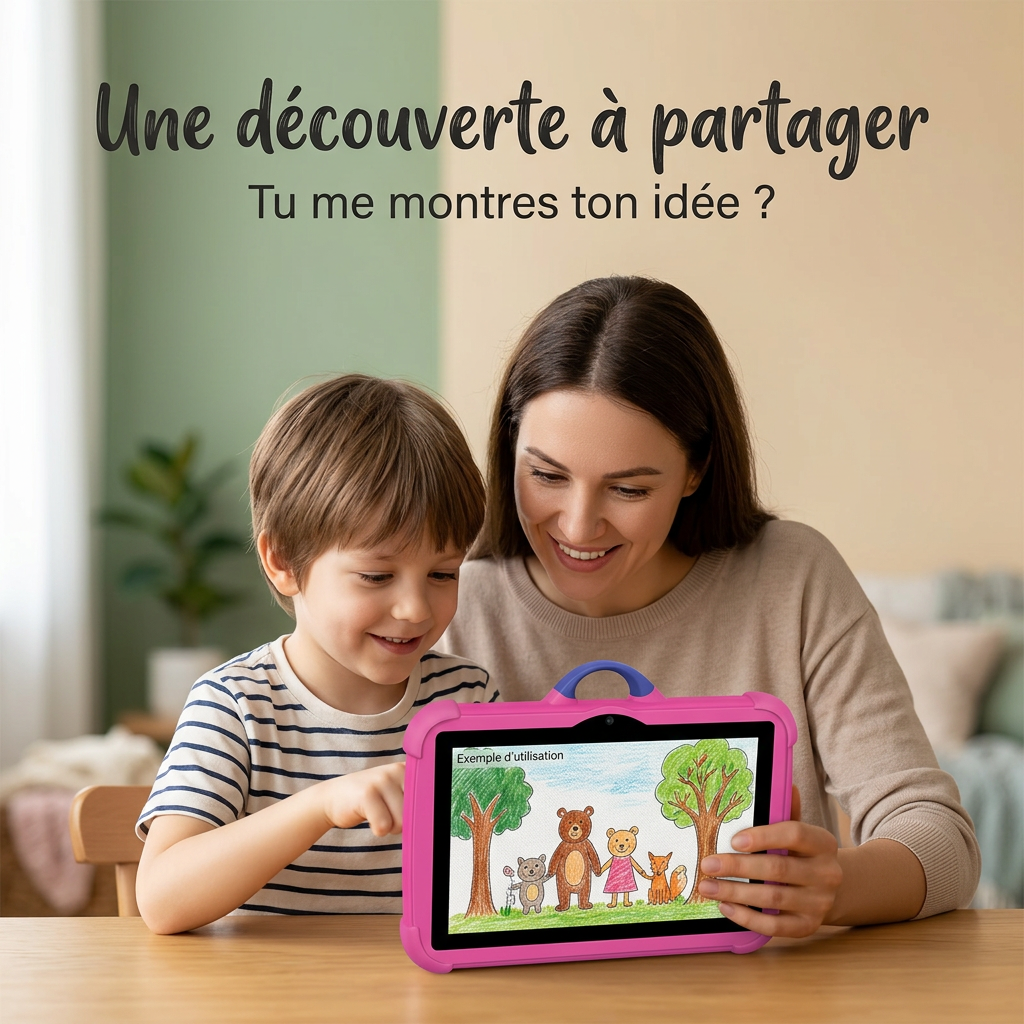 tablette enfant 4 Go RAM 64 Go stockage
