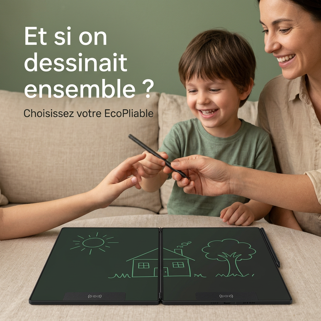 tablette lcd pour prise de notes précise au bureau