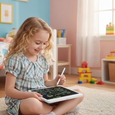 Tablette magique enfant • ardoise électronique effaçable pour 3–12 ans