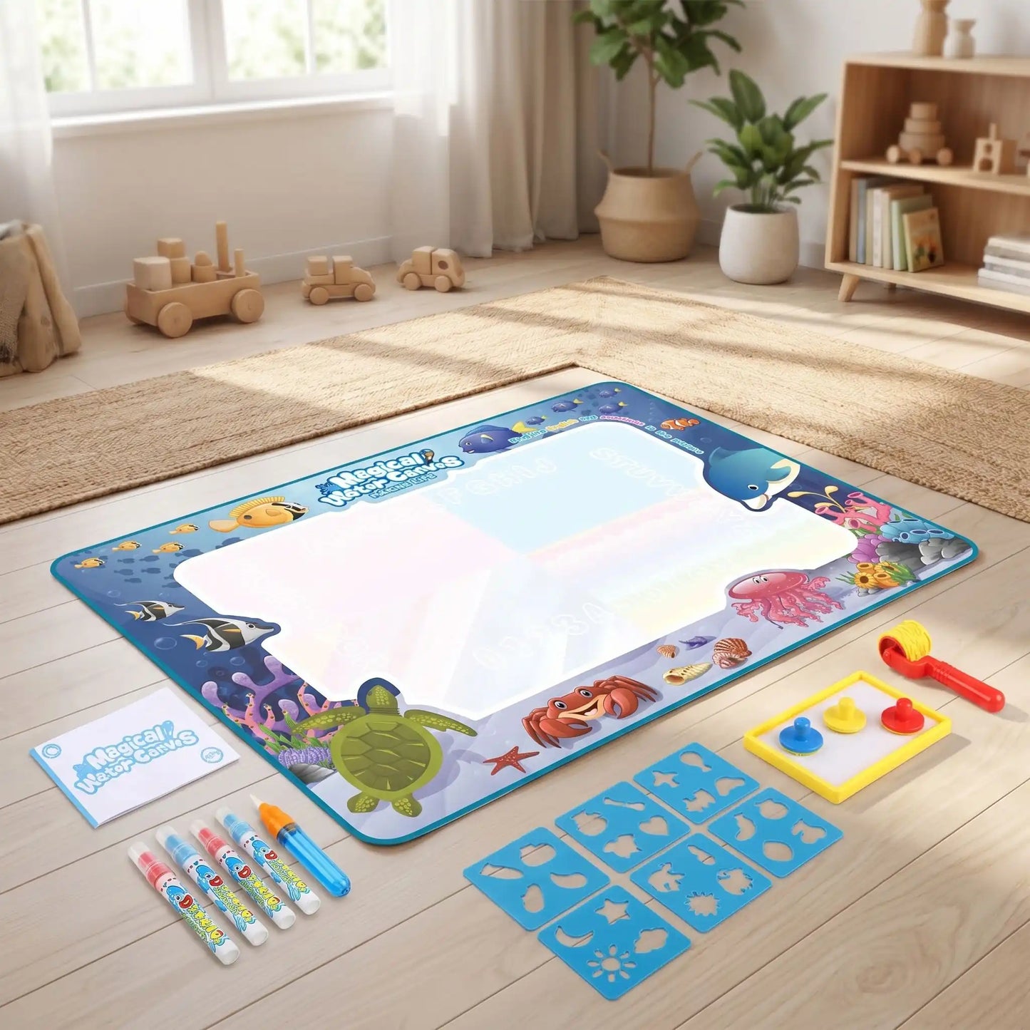 tapis dessin réutilisable sans taches