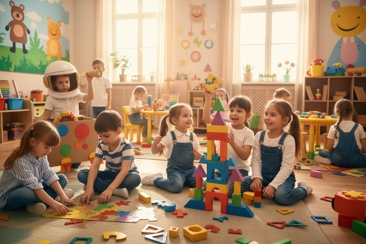 Éveil et créativité par le jeu